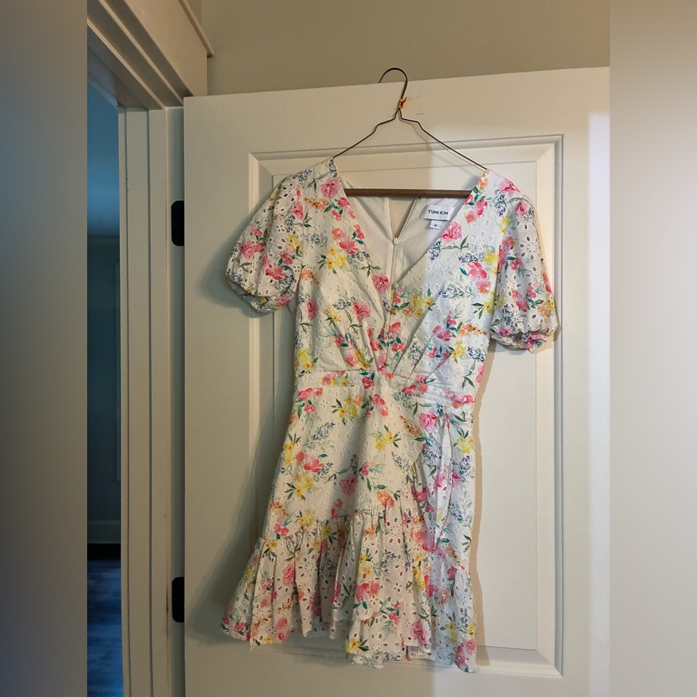 Yumi Kim Multicolor Floral Midi Dress